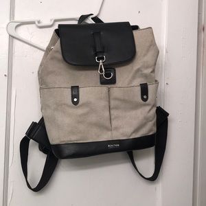 Kenneth Cole Reaction - black and white backpack